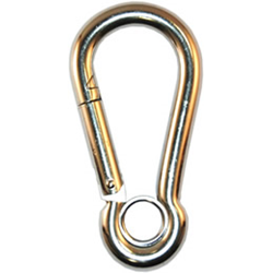 70mm Stainless Steel Carabiner - Hs Code - 	7616999090	  C.o.o. - 	Tw